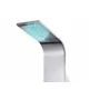 Picture 1/5 -Verona Silver thermostatic shower panel, stainless steel, LED