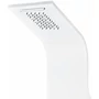 Picture 1/6 -Verona White thermostatic shower panel, stainless steel, LED