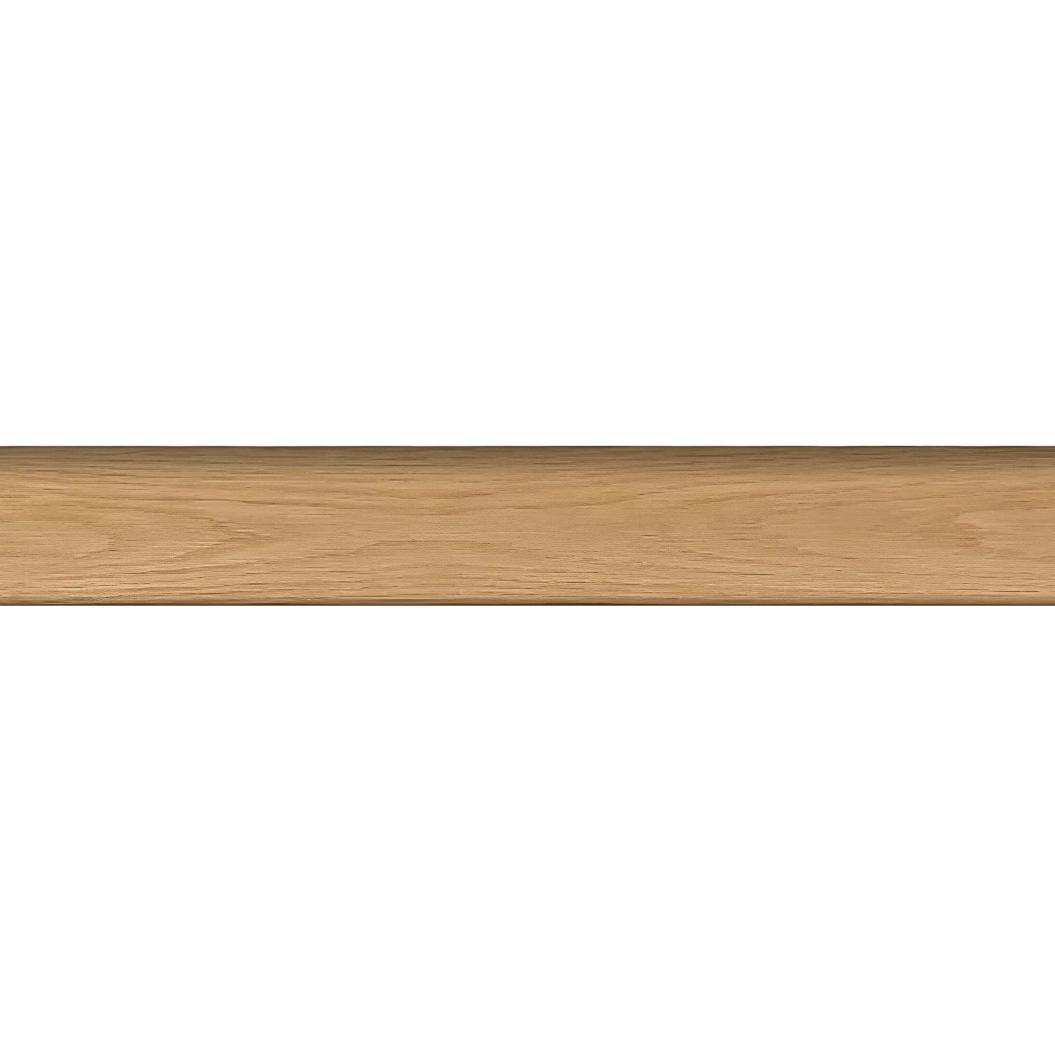 W-STEP skirting board for laminate flooring, oak pattern, 2400x60x15 mm