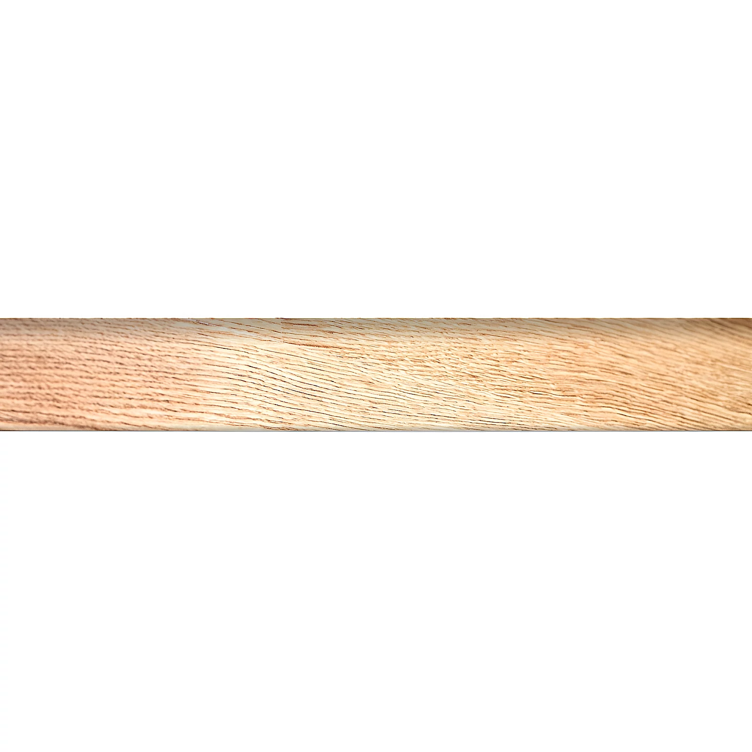 W-STEP skirting board for laminate flooring, light oak pattern, 2400x60x15 mm