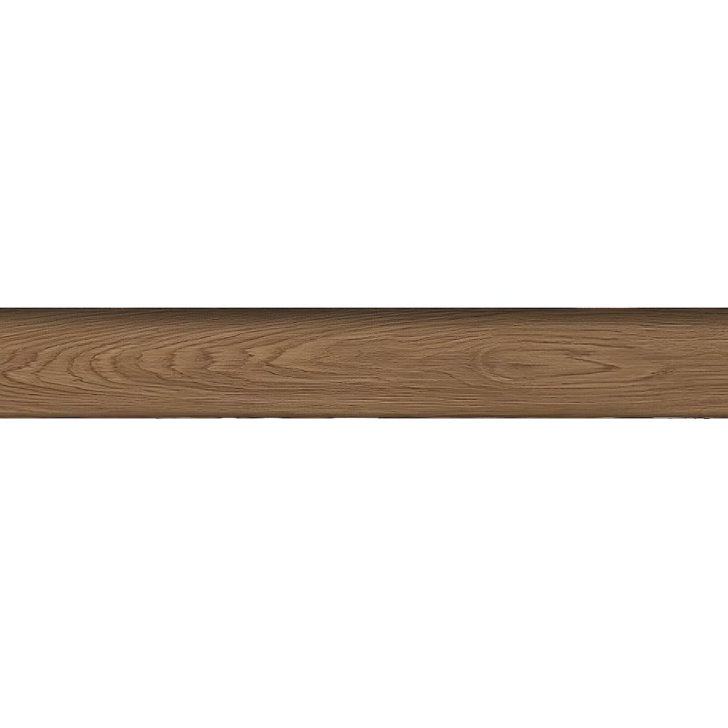 W-STEP skirting board for laminate flooring, grey oak pattern, 2400x60x15 mm