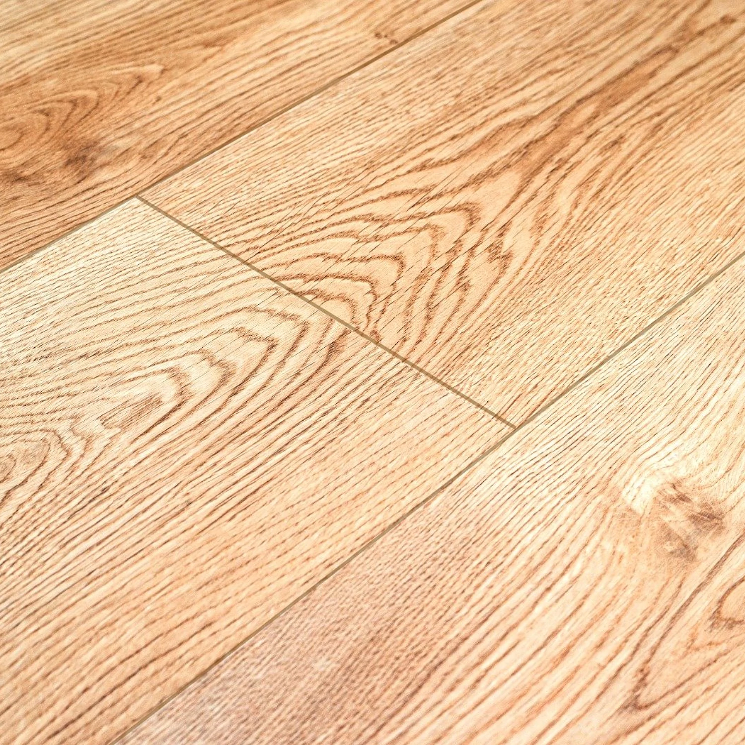 W-STEP laminate flooring, light oak pattern, 1220x200x8 mm, AC4