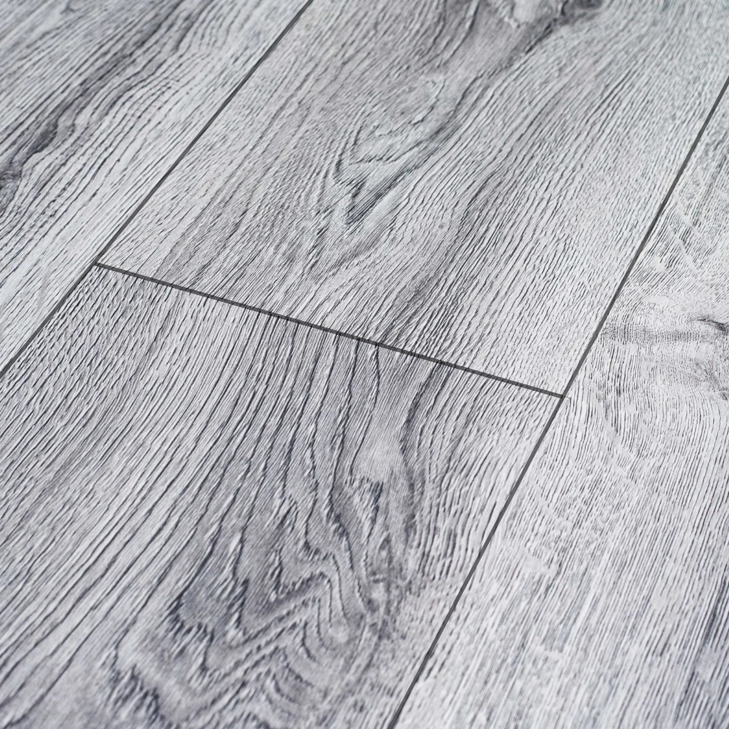 W-STEP laminate flooring, white oak pattern, 1220x200x8 mm, AC4