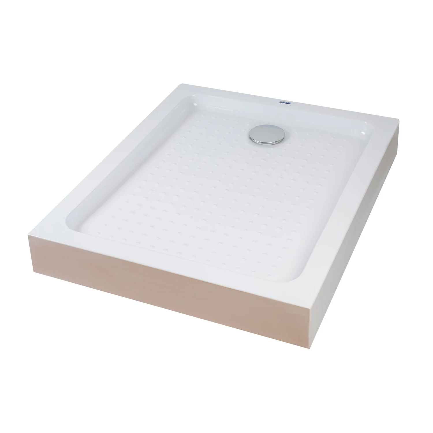 Almagro 80x100x13.5 cm square, rectangular, acrylic shower tray with siphon
